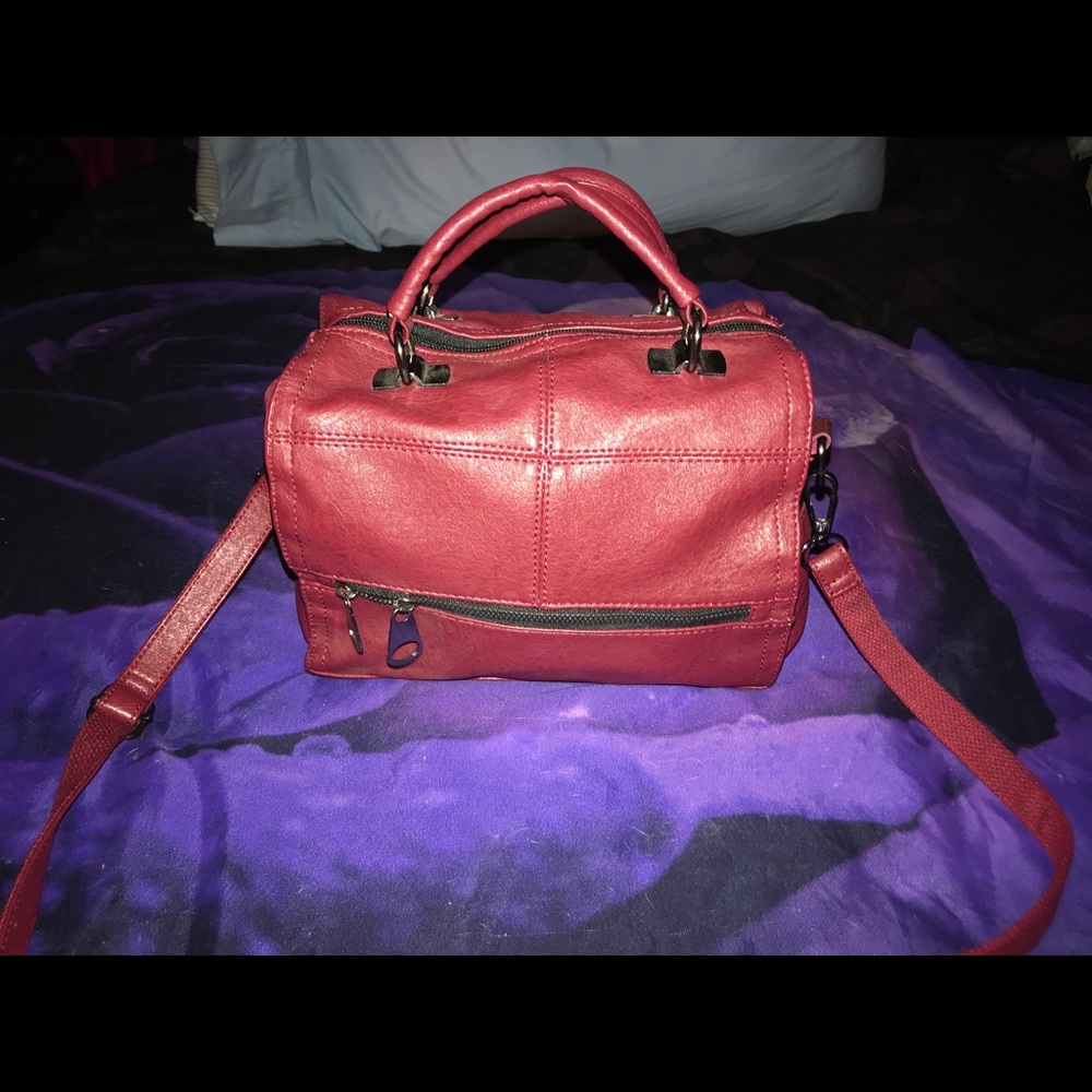 Burgundy small purse